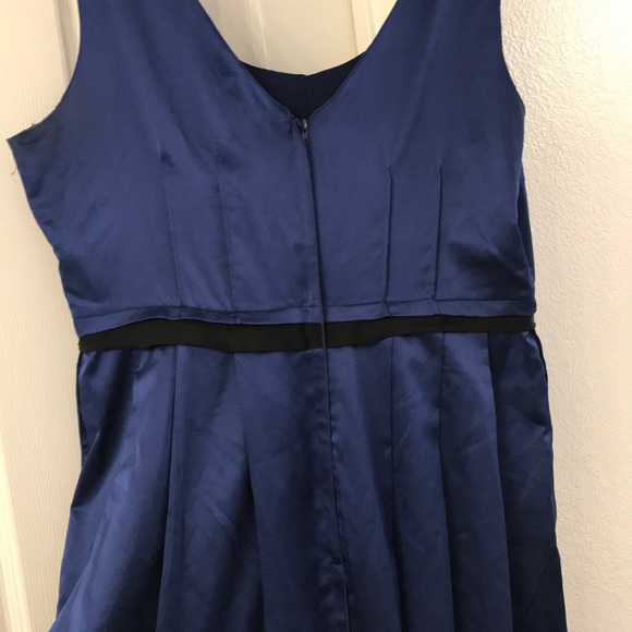 Simply Vera blue cocktail dress with crystal trim - Picture 7 of 7